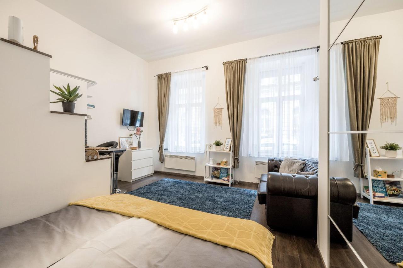 Stylish Downtown Studio Budapest Luaran gambar